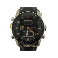 LOCMAN Chrono Aereonatica Militare Esercito Italiano ref. 44100 nero nuovo